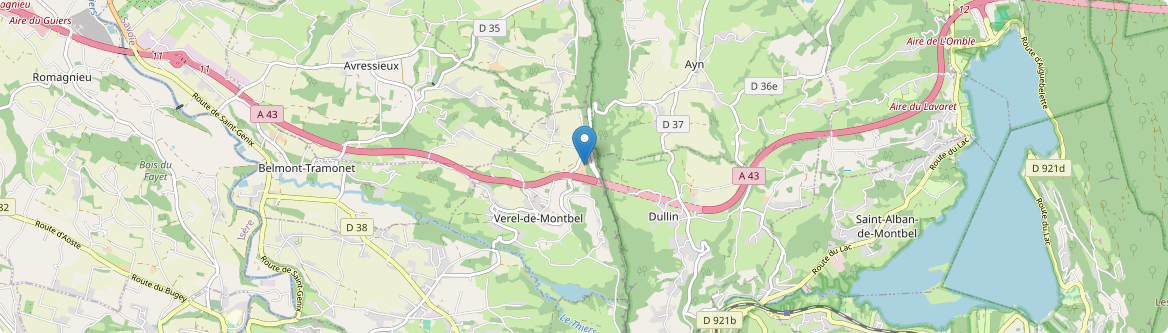 Verel-de-Montbel - Carte