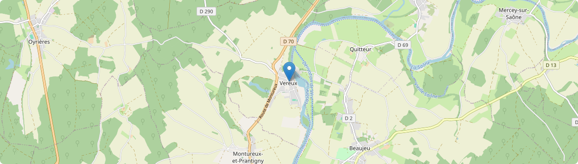 Vereux - Carte
