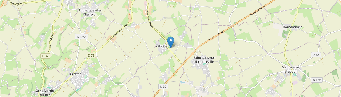 Vergetot - Carte