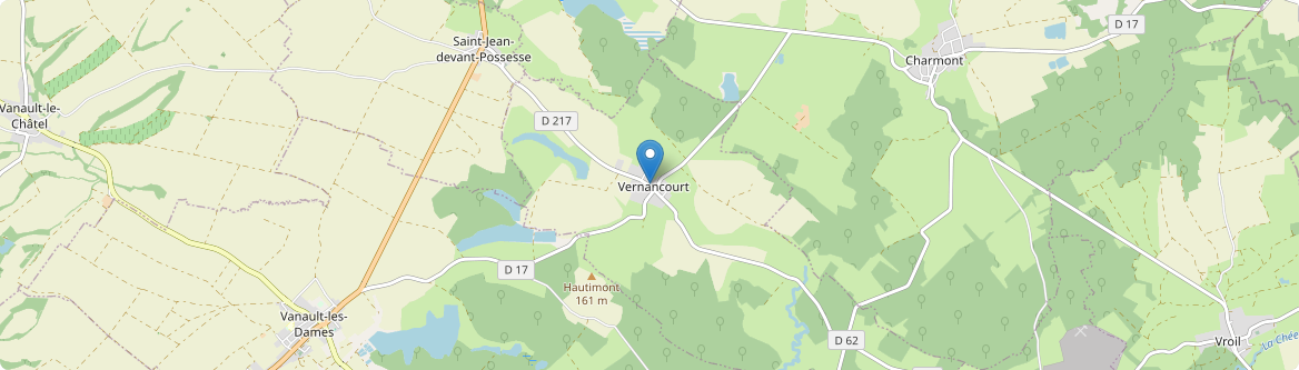 Vernancourt - Carte
