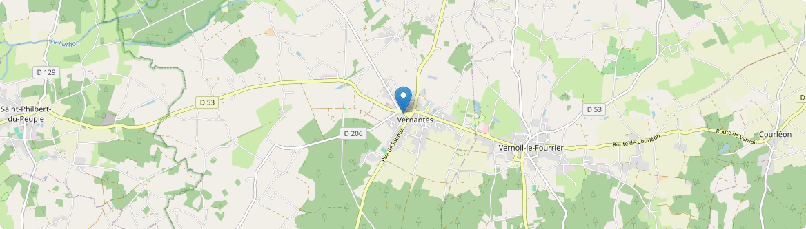 Vernantes - Carte