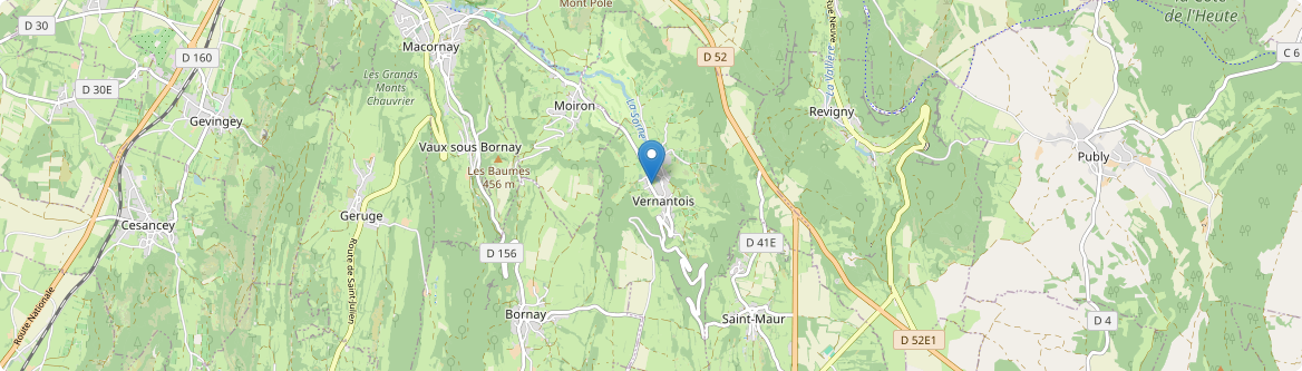 Vernantois - Carte