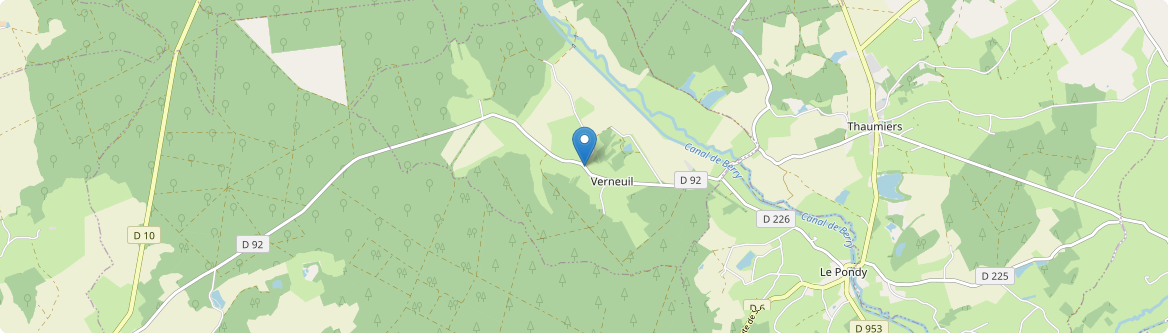Verneuil - Carte