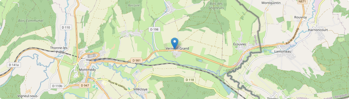Verneuil-Grand - Carte