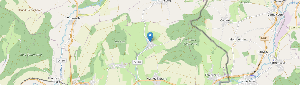 Verneuil-Petit - Carte