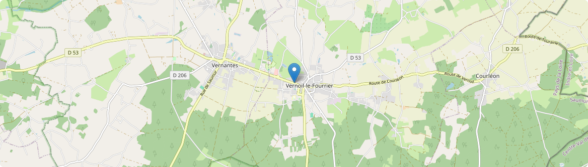 Vernoil-le-Fourrier - Carte