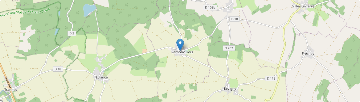 Vernonvilliers - Carte