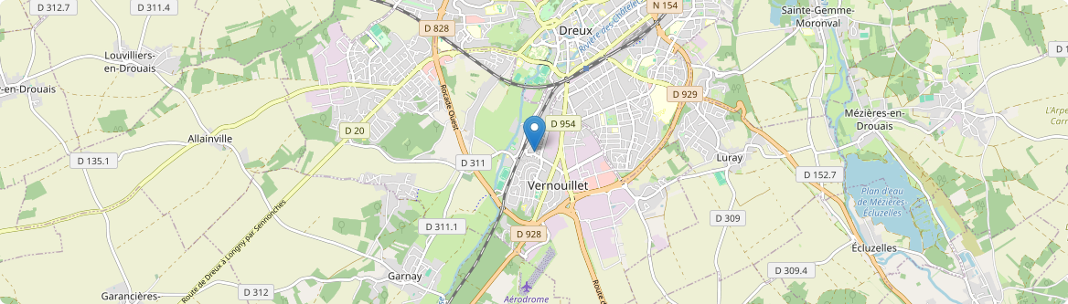 Vernouillet - Carte