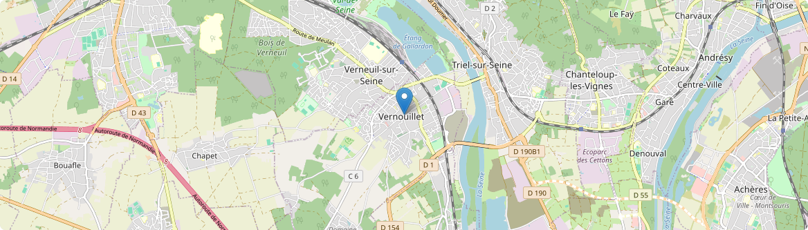 Vernouillet - Carte