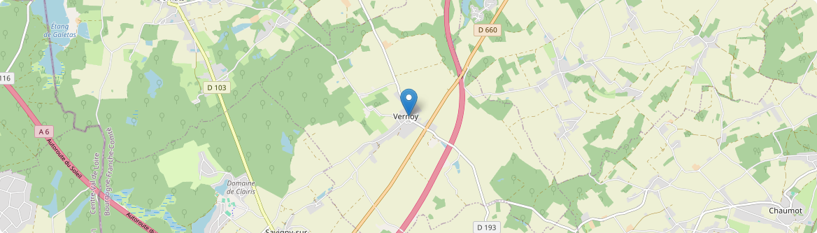 Vernoy - Carte