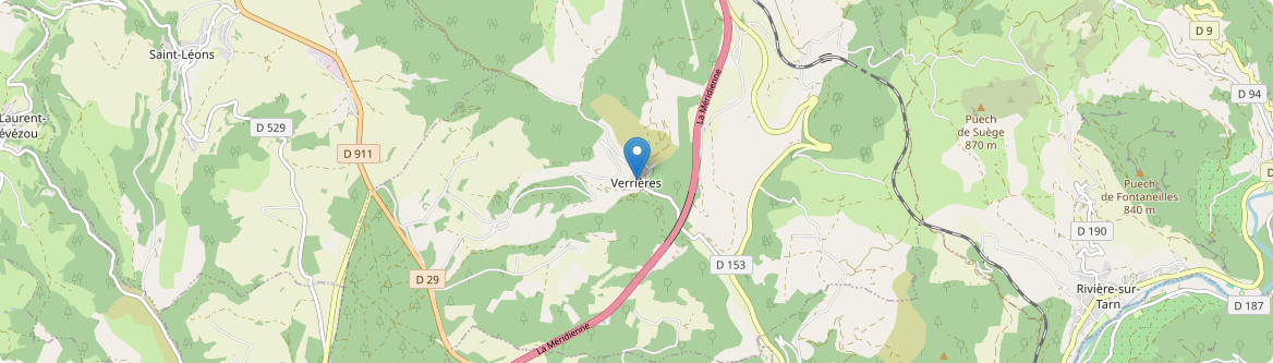Verrières - Carte