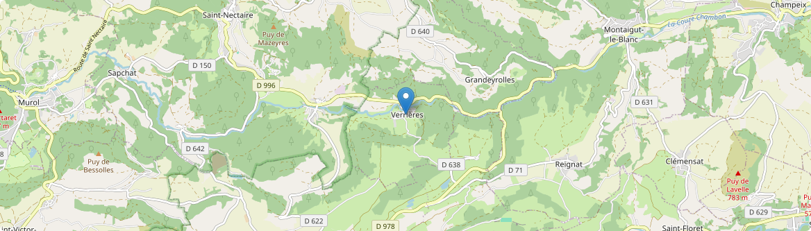 Verrières - Carte