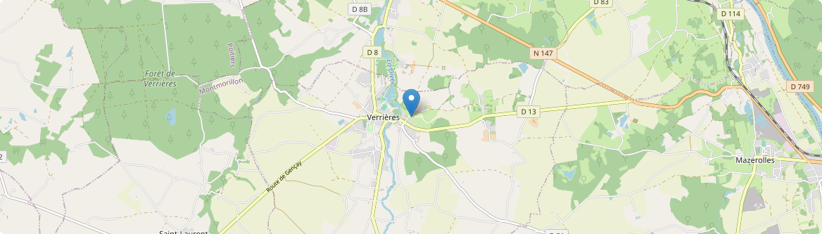 Verrières - Carte