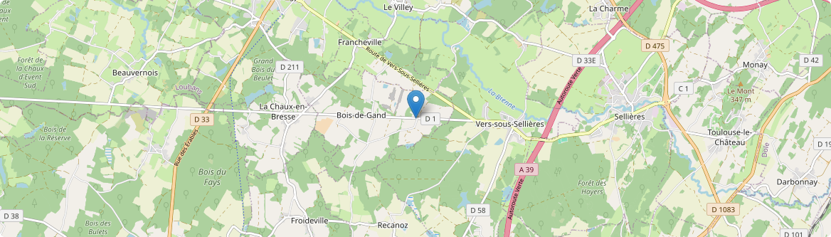 Vers-sous-Sellières - Carte
