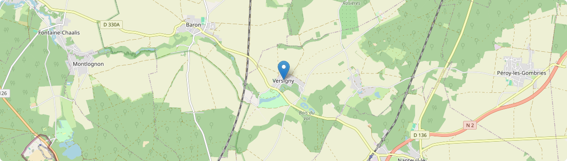 Versigny - Carte