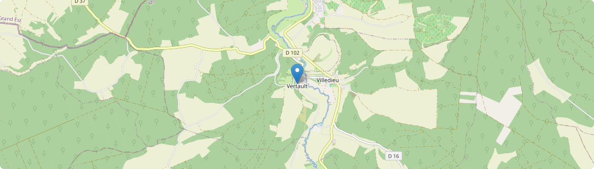 Vertault - Carte