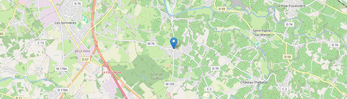 Vertou - Carte