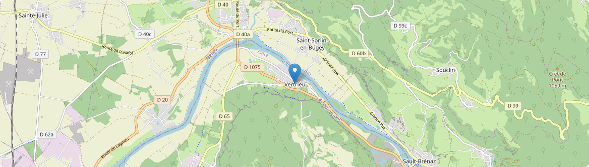 Vertrieu - Carte