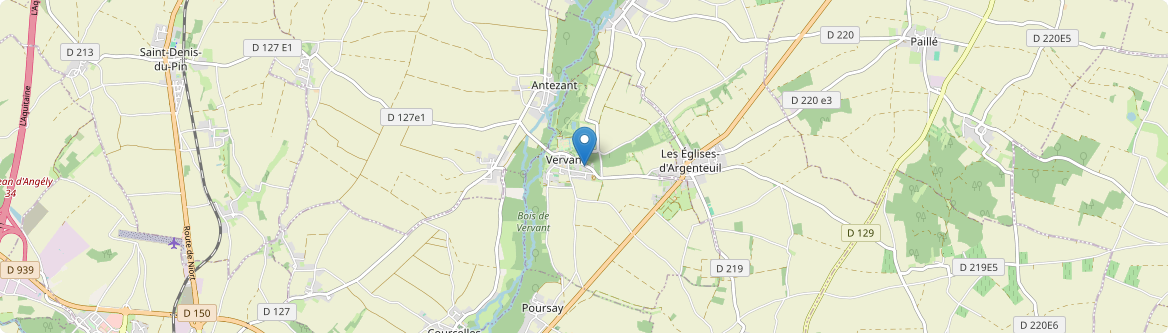 Vervant - Carte