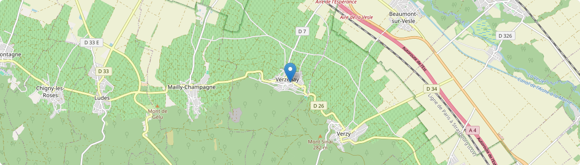 Verzenay - Carte