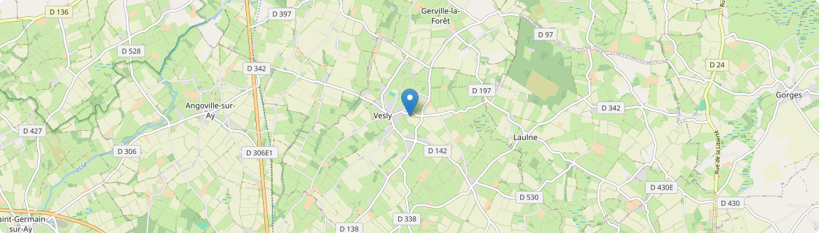 Vesly - Carte