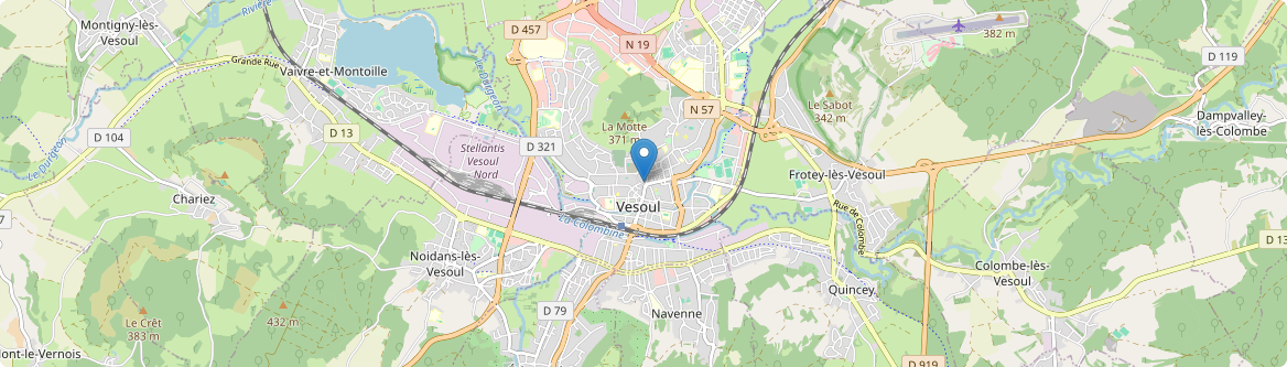Vesoul - Carte