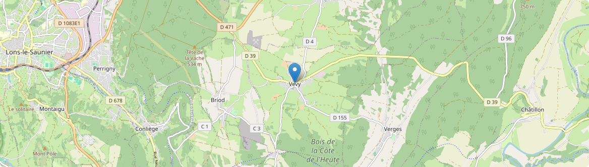 Vevy - Carte