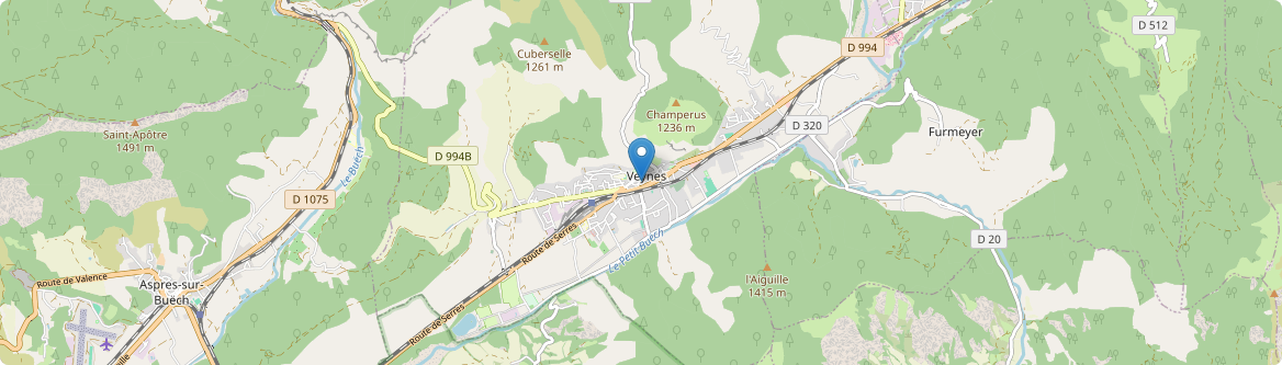 Veynes - Carte