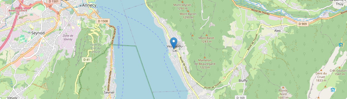 Veyrier-du-Lac - Carte