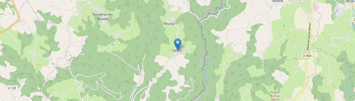 Vezels-Roussy - Carte