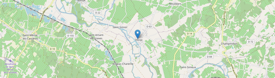 Vibrac - Carte