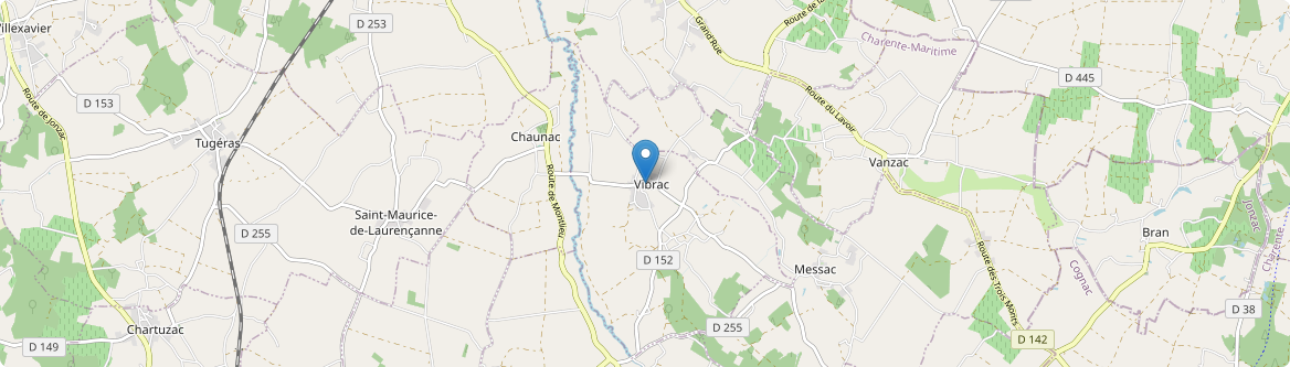 Vibrac - Carte