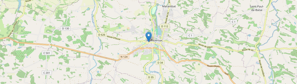 Vic-Fezensac - Carte