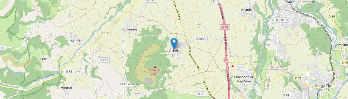 Vichel - Carte
