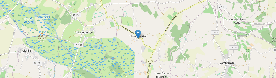 Victot-Pontfol - Carte