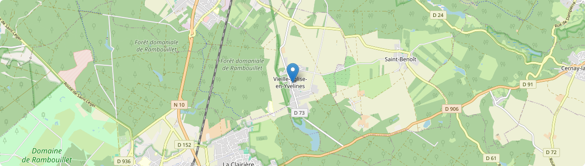 Vieille-Église-en-Yvelines - Carte
