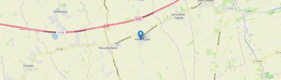 Vieille-Église - Carte