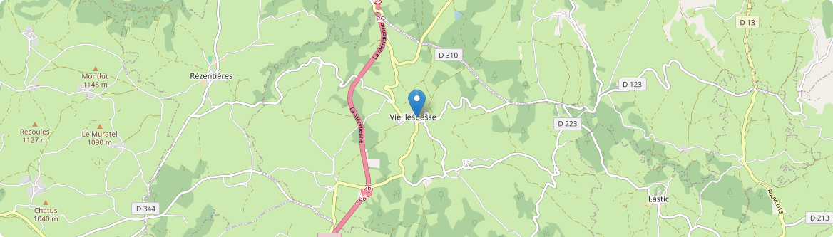 Vieillespesse - Carte