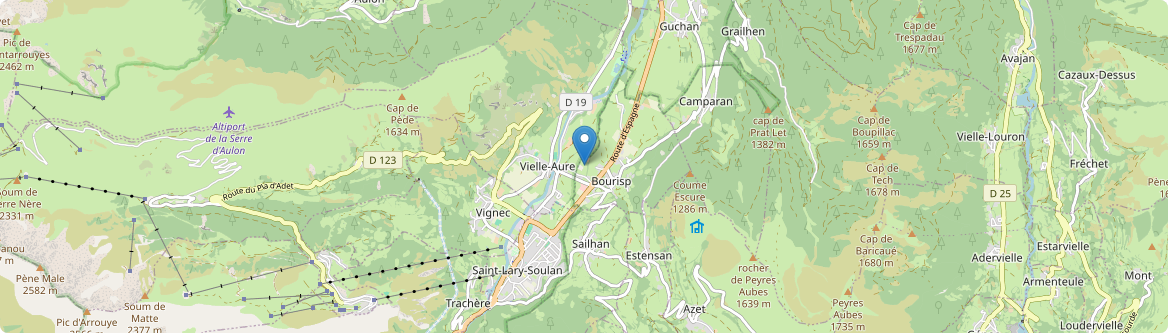 Vielle-Aure - Carte