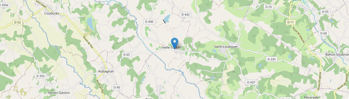 Vielle-Tursan - Carte