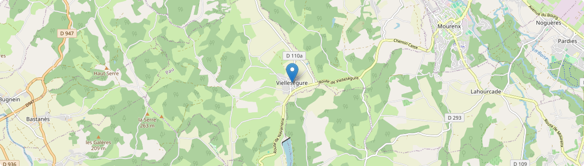 Vielleségure - Carte