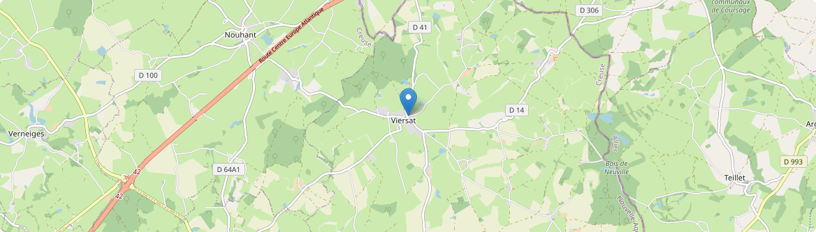 Viersat - Carte