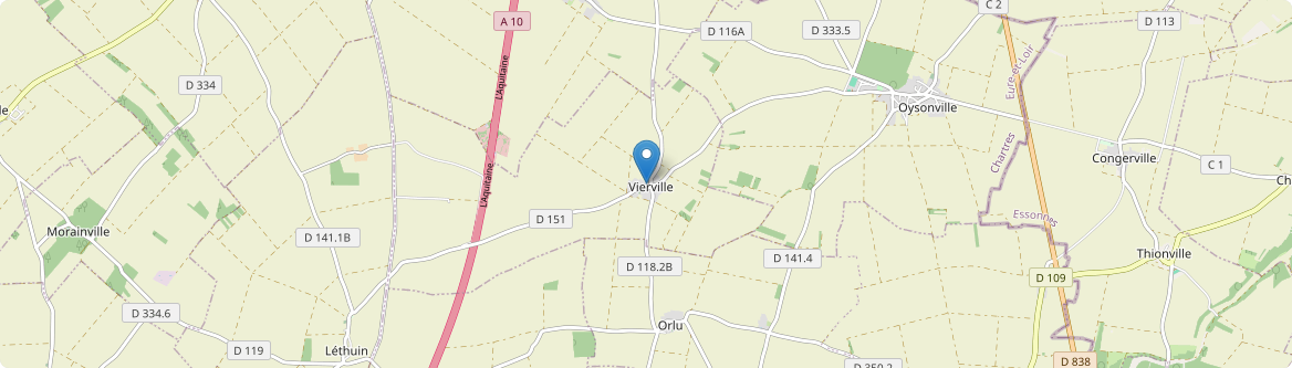 Vierville - Carte