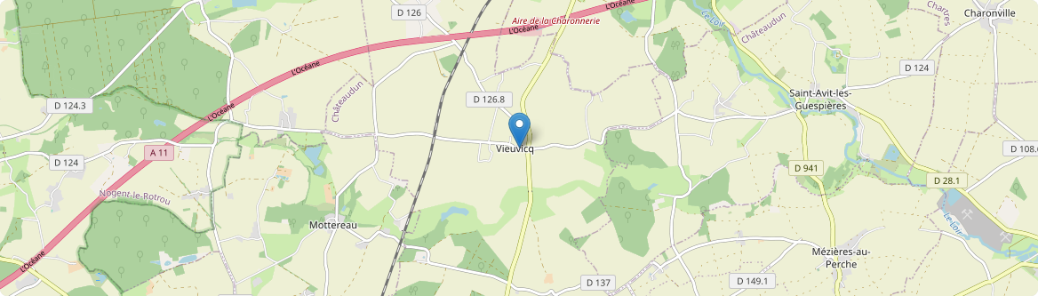 Vieuvicq - Carte