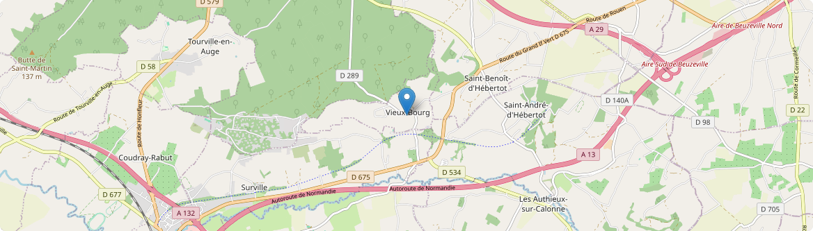Vieux-Bourg - Carte
