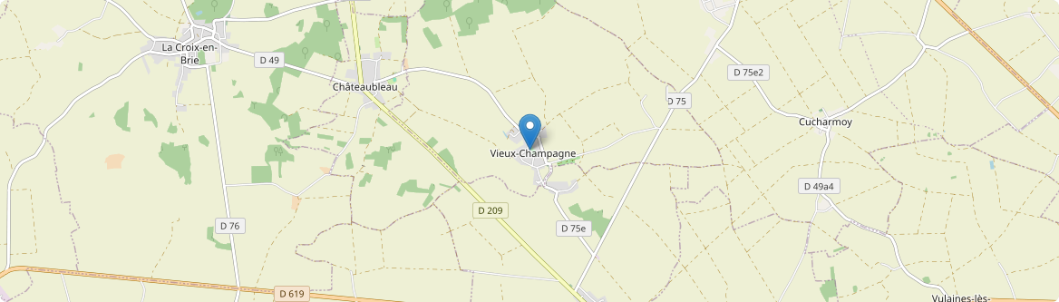 Vieux-Champagne - Carte