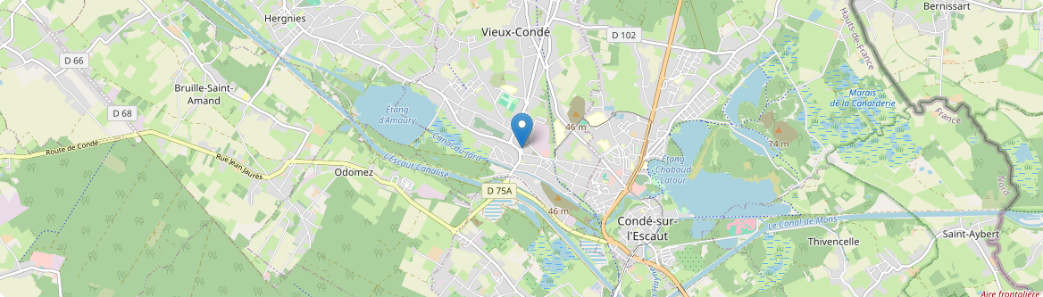 Vieux-Condé - Carte