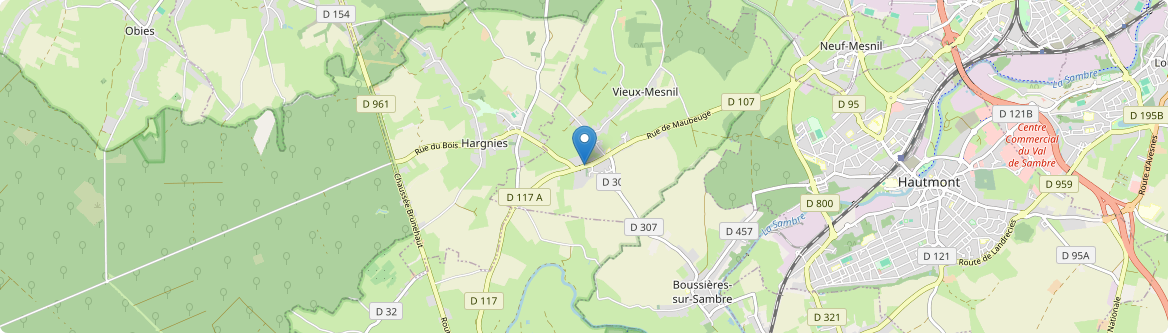 Vieux-Mesnil - Carte
