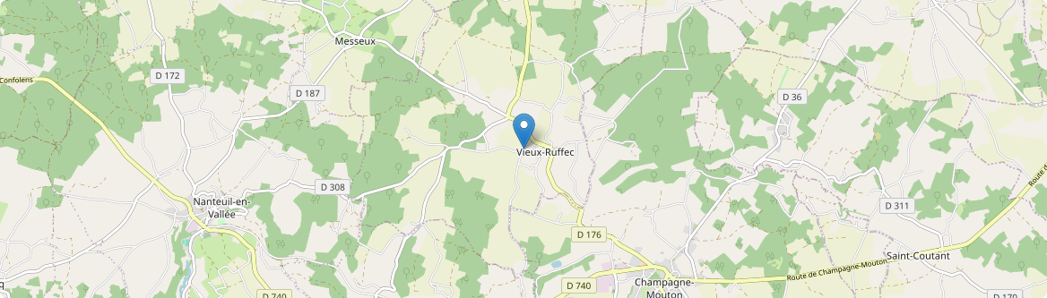 Vieux-Ruffec - Carte