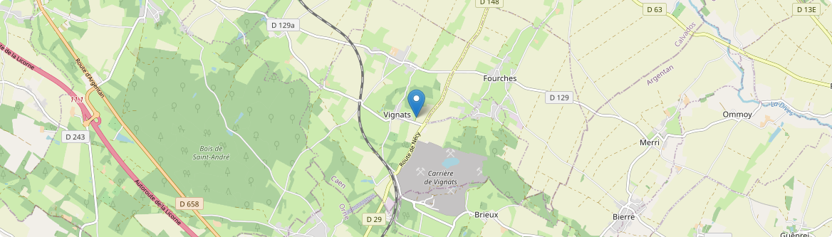 Vignats - Carte